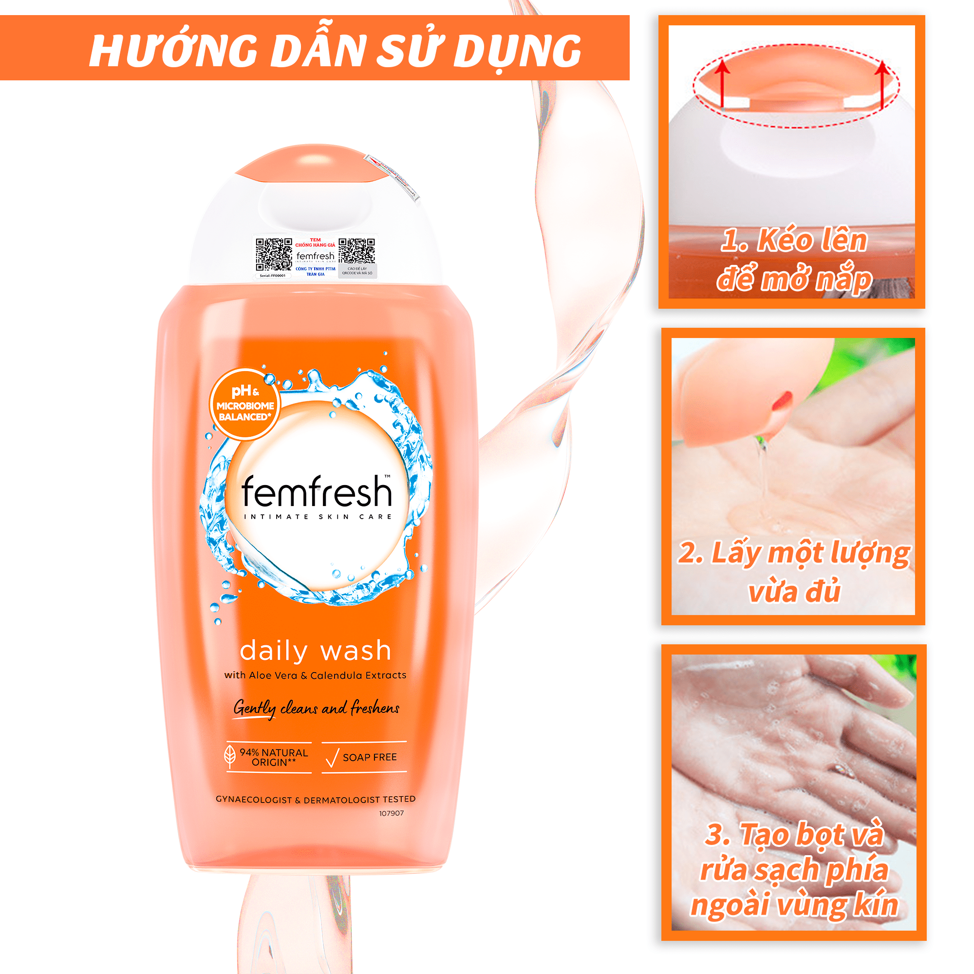 Mua Dung Dịch Vệ Sinh Phụ Nữ Femfresh Daily Intimate Wash 250ml + Femfresh Active Fresh Wash 250ml - Tặng Quà Ngẫu Nhiên