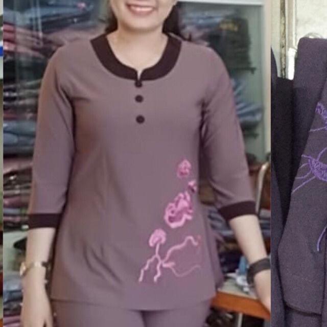 Đồ Lam Đi Chùa # Mẫu Thun Phối