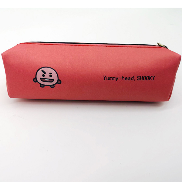 Hộp bút BT21 Shooky in hình 1 da Pu