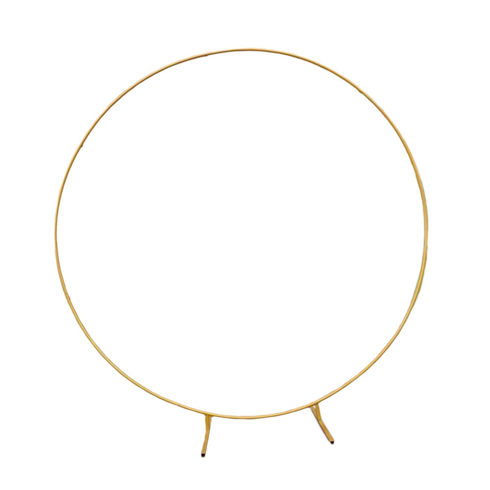 Wedding Arch Circle Backdrop Stand Frame for Holiday Wedding Decorative