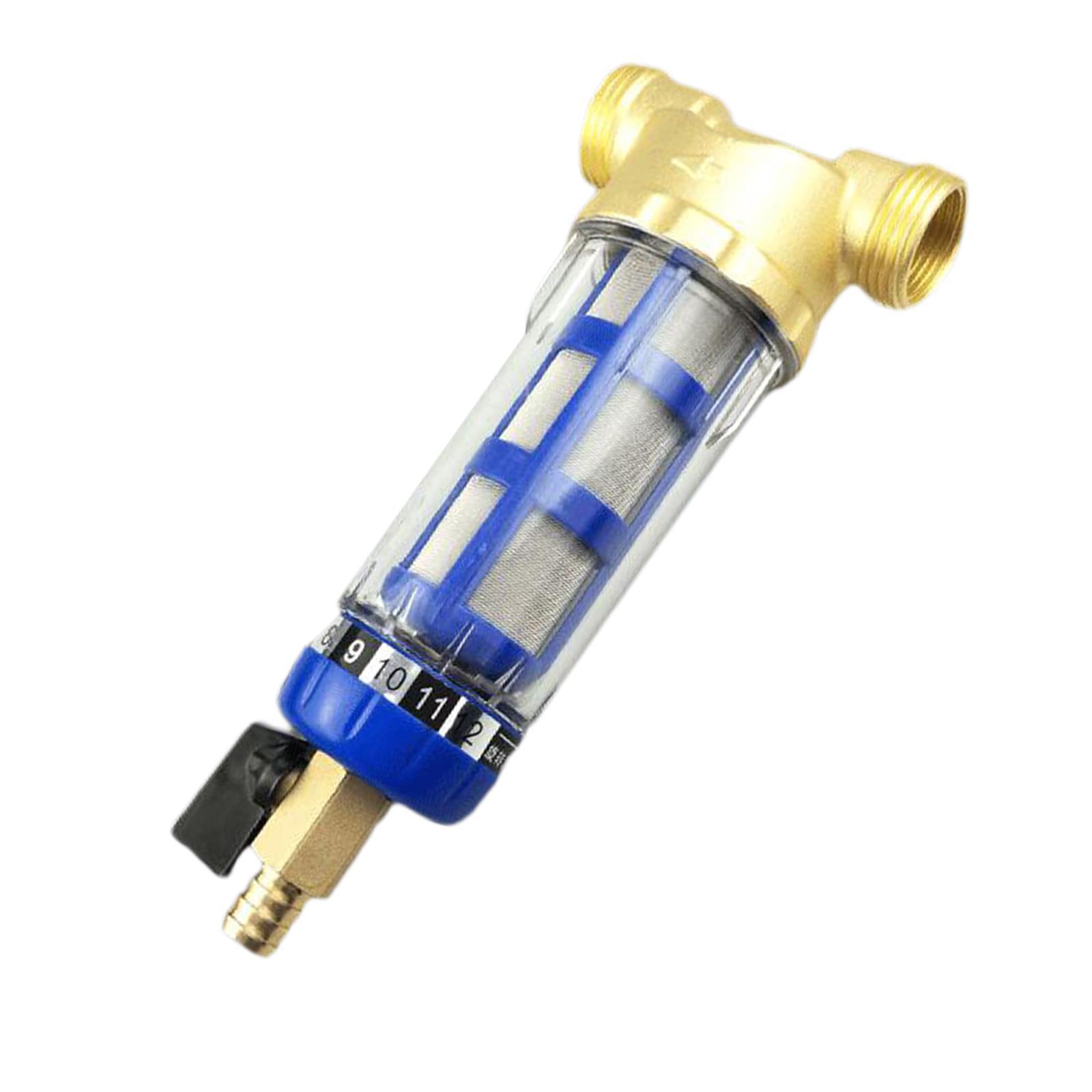 Household Mesh Down Water Filter System Sediment Water Filter 1/2inch