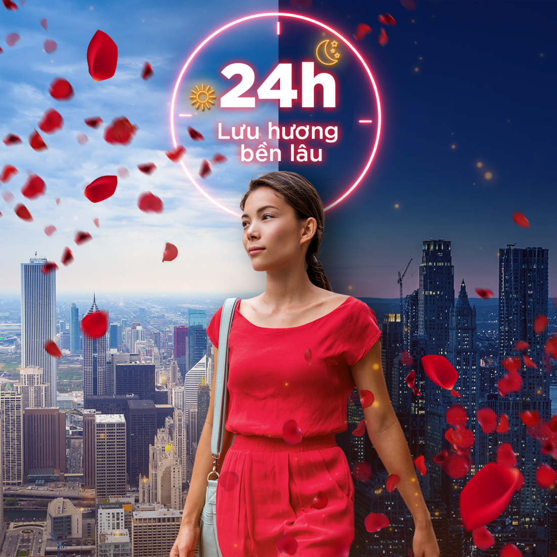Nước Xả vải DOWNY Hương Nước Hoa Đam Mê Túi 4L
