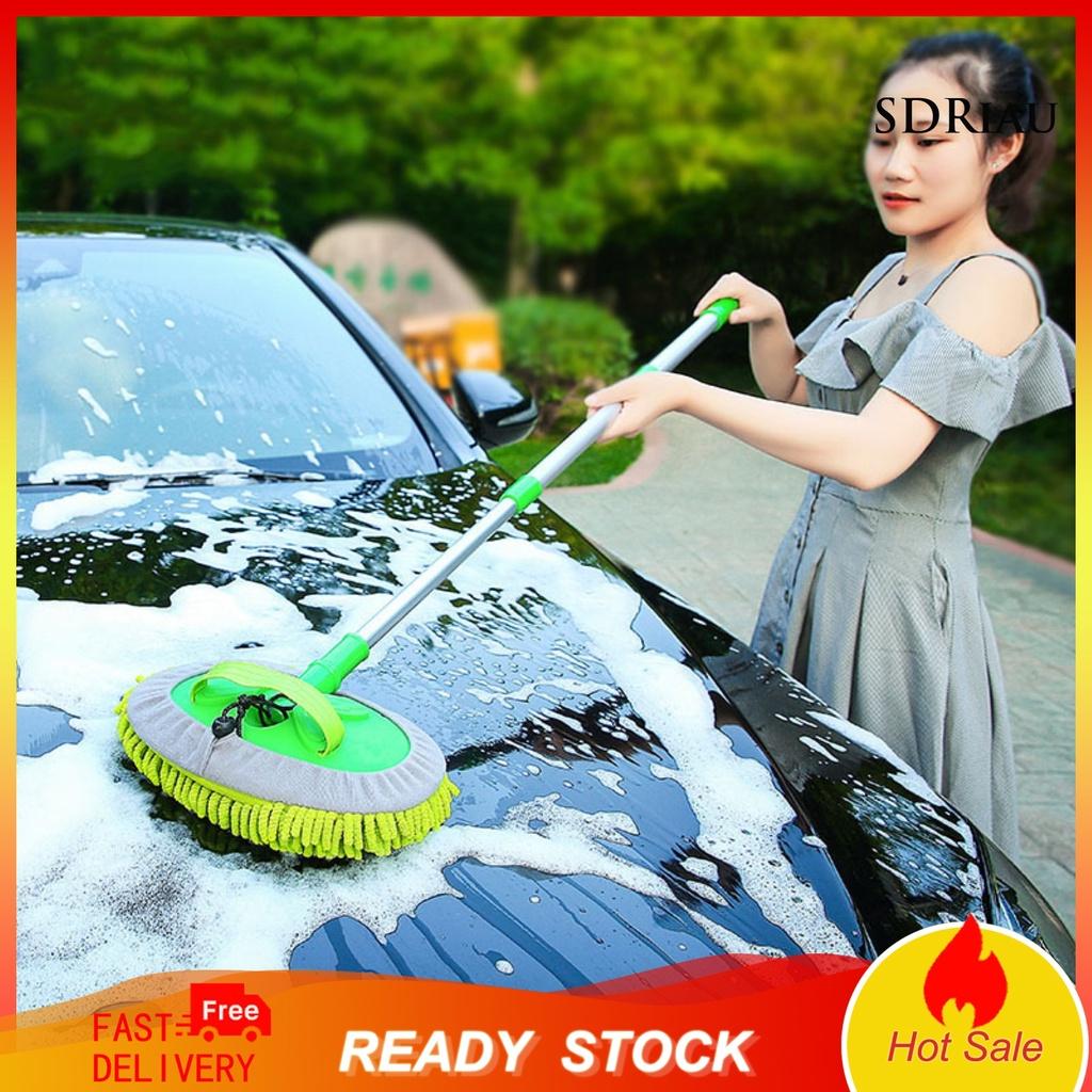 Cây Lau Xe Hơi Ba Phần Có Thể Thu Gọn Tiện Dụng