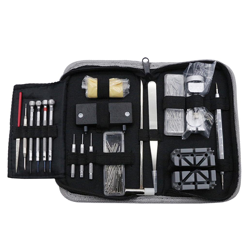 Maintenance Tool Set Watch Opening Tool With Storage Box - 255 Pieces