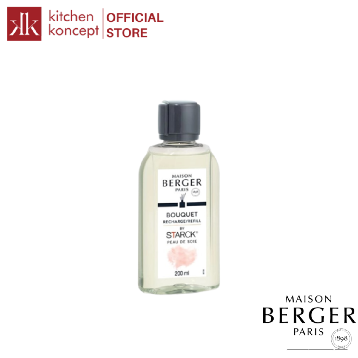 Maison Berger - Tinh dầu khuếch tán hương Peau de Soie - 200ml