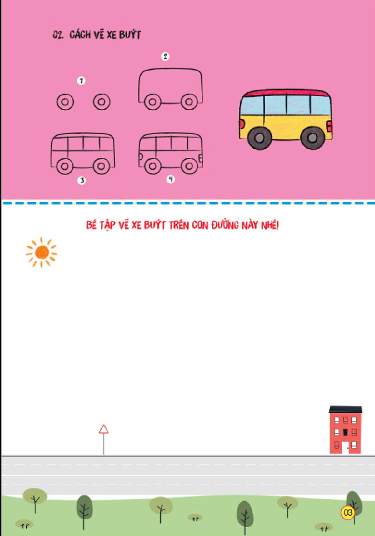 Sách - Sách Tô Màu - Bé Tập Làm Họa Sĩ - Bé Tập Vẽ Phương Tiện Giao Thông