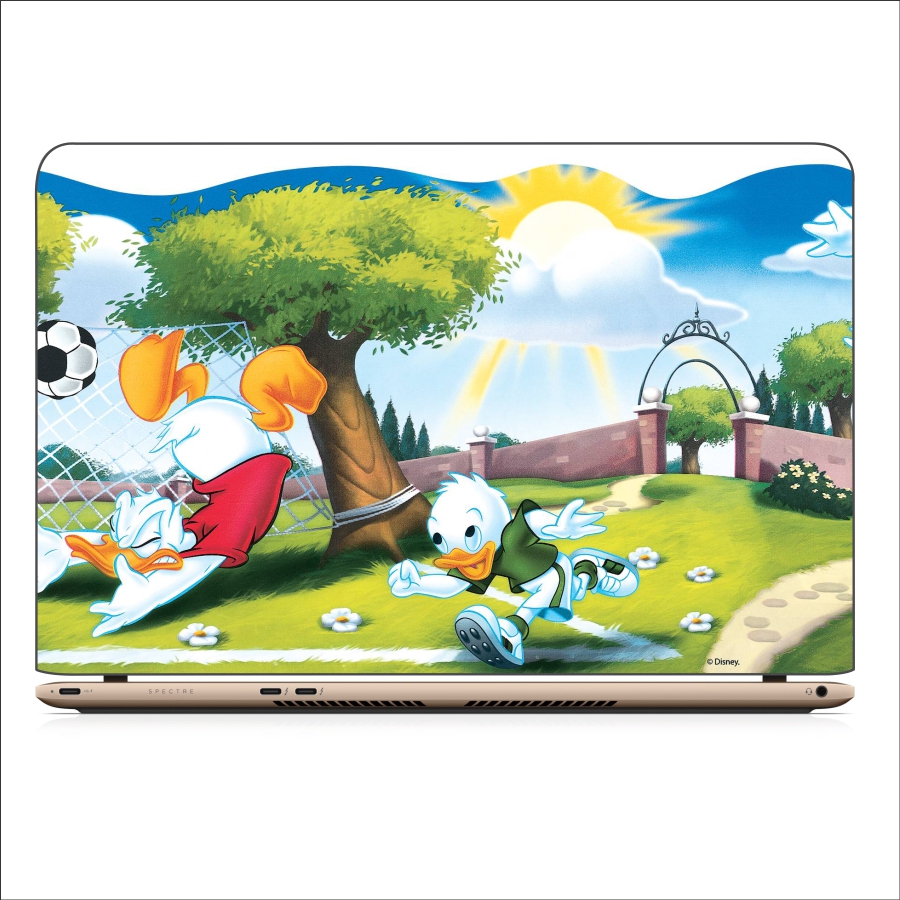 Miếng Dán Skin Decal Dành Cho Laptop - Vịt Donald - Mã 008T11