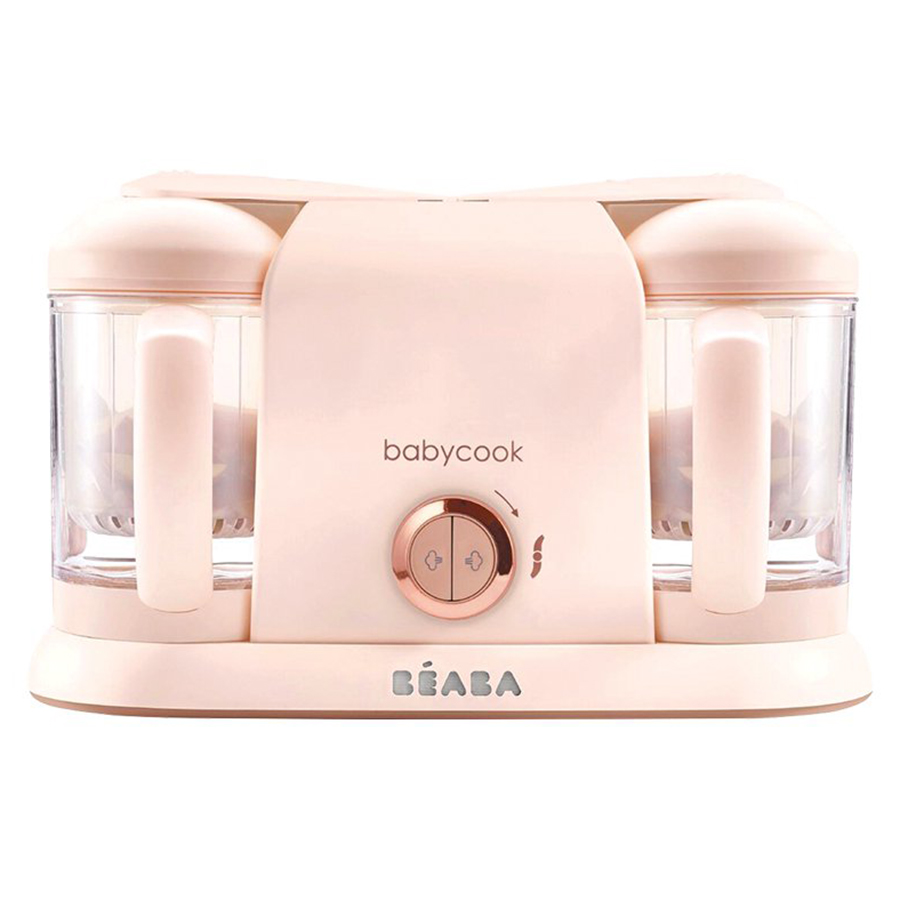 Máy Hấp Xay Đôi Béaba Babycook Plus - Hồng Gold