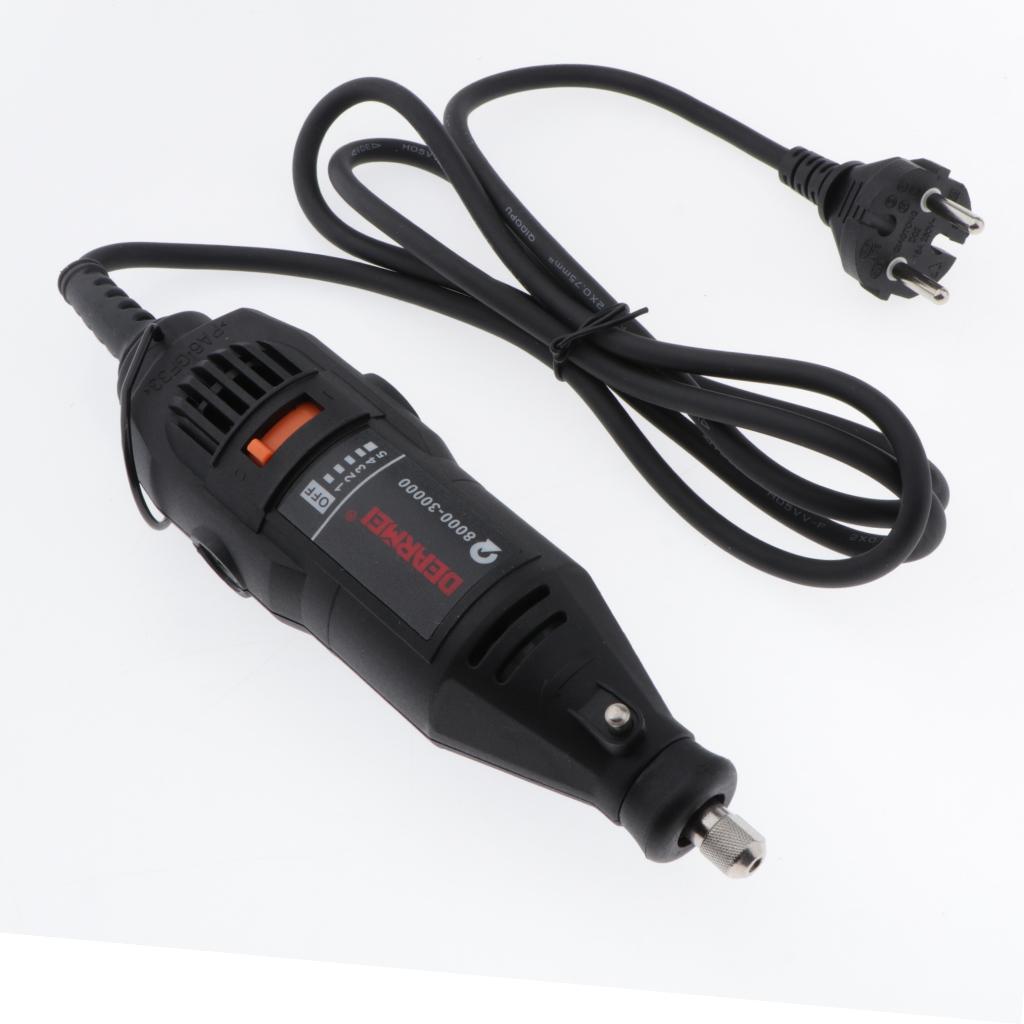 160x Electric Rotary Kit Polishing Drill Grinder Kit 130W with Box EU Plug