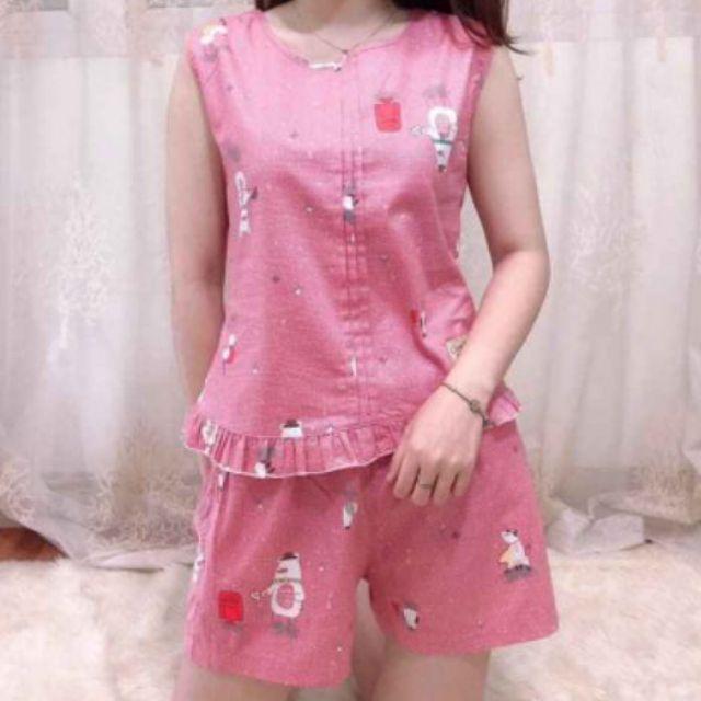 Quần áo mặc nhà đùi xinh rẻ