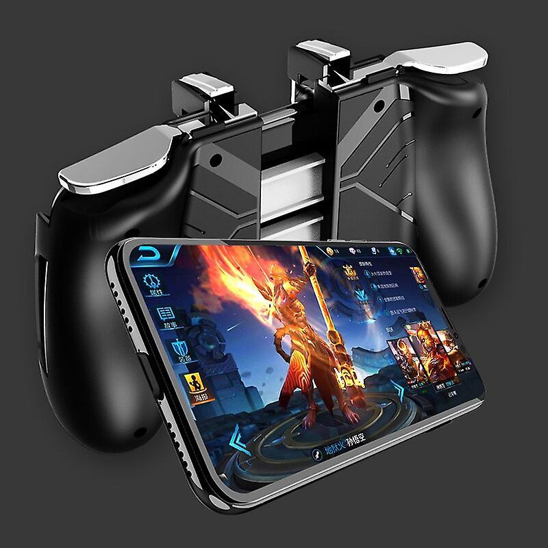 Tay Cầm Chơi Game Pubg Mobile Cho Điện Thoại L1r1 Grip Có Joystick/Trigger L1r1 Nút Bắn Pubg