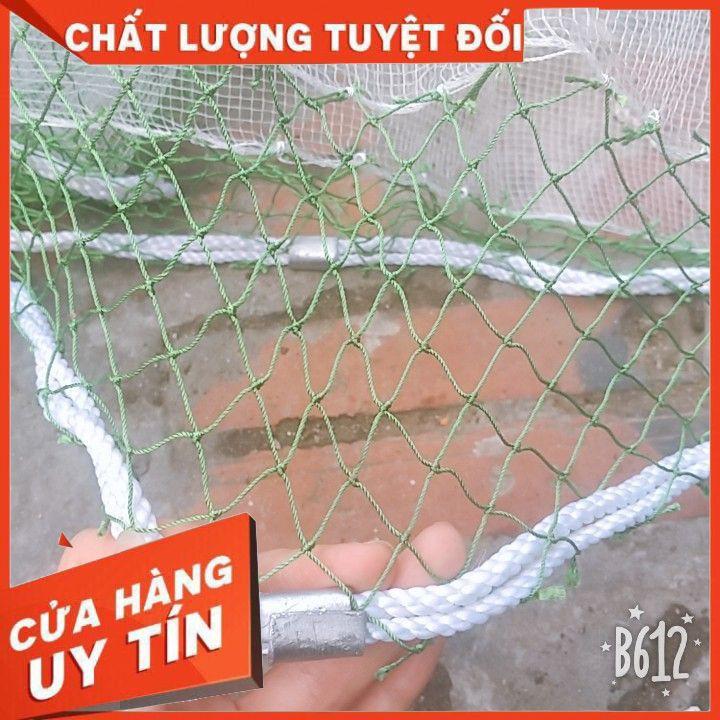 Lưới Vét Cá Tôm Cao 2m dài 20m 30m Hàng Chất Lượng Cao Gia Công