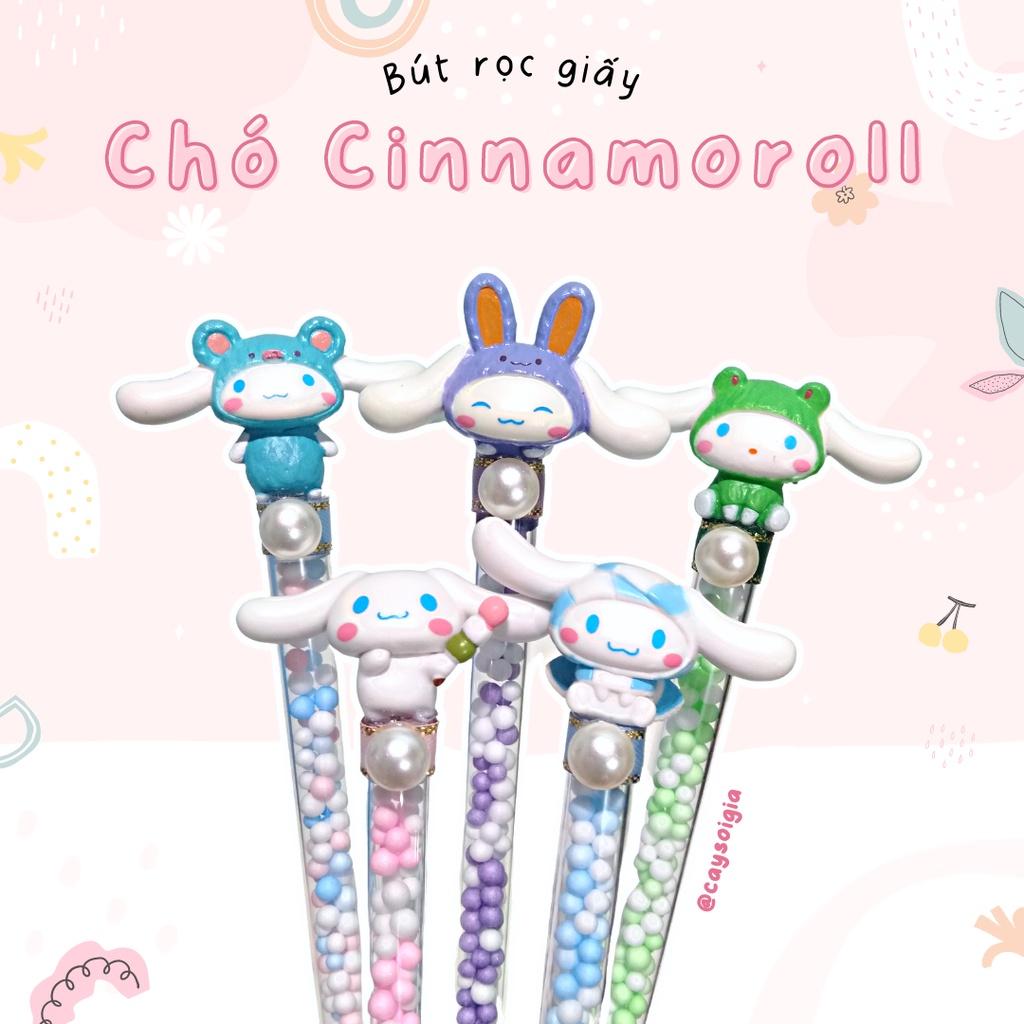 S53 - Bút dao rọc giấy chó Cinnamoroll dễ thương unbox đơn hàng, cắt sticker băng dán washi tape - Cây Sồi Già