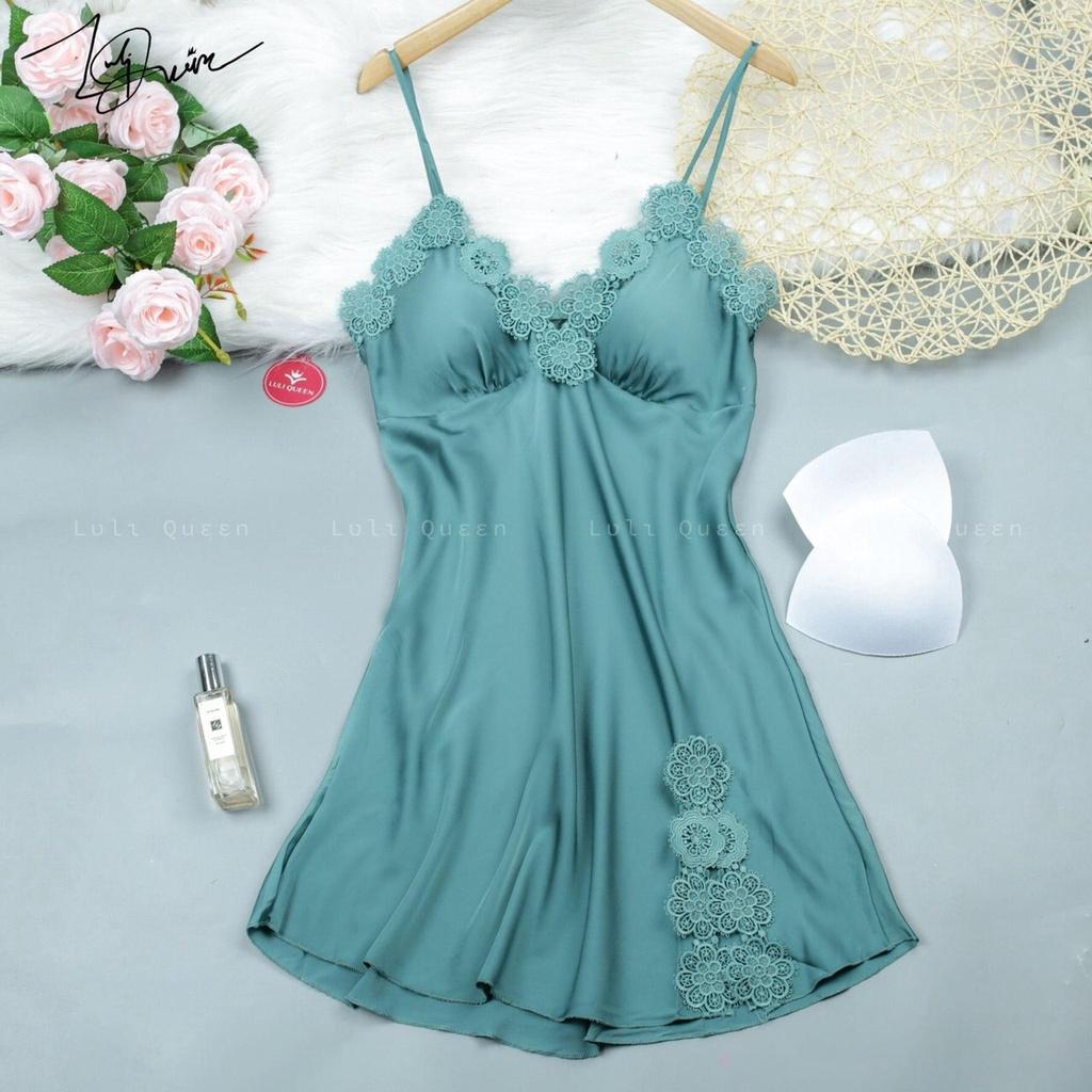 Đầm Ngủ Hai Dây Phối Ren HV08