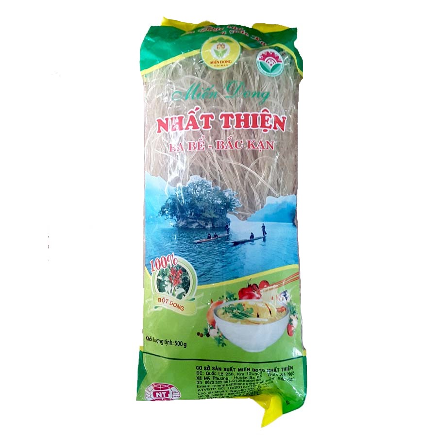 Miến dong Nhất Thiện 500g đặc sản Ba Bể - Bắc Kạn ,100% từ tinh bột dong riềng