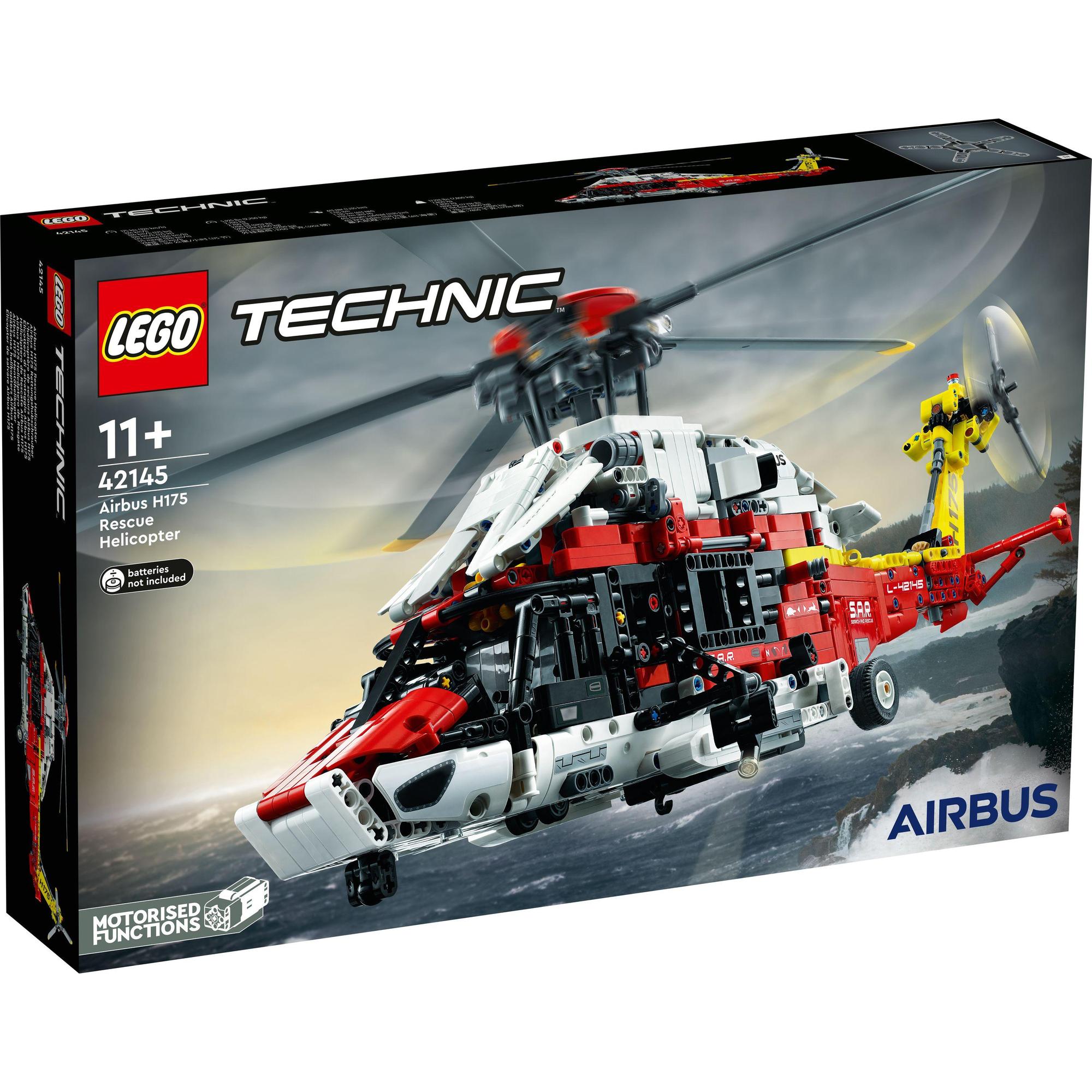 LEGO Technic 42145 Trực Thăng Cứu Hộ Airbus H175 (2001 chi tiết)