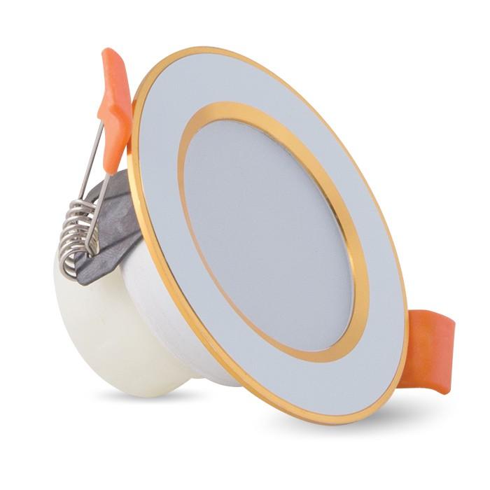 Đèn LED âm trần đổi 3 màu 3W Rạng Đông, khoét lỗ 60, vỏ nhôm đúc -