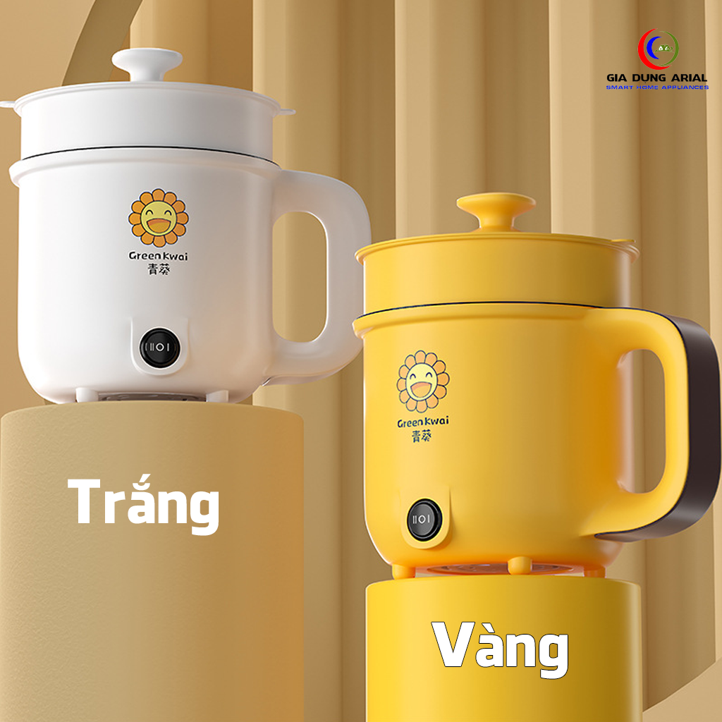 Nồi Lẩu Mini Có Tay Cầm Dung Tích 1,8 Lít Với Lớp Chống Dính Cao Cấp Kèm Xửng Hấp Nhựa Tiện Lợi