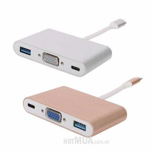 Cáp Chuyển Type-C ra USB 3.0, VGA, Type-C