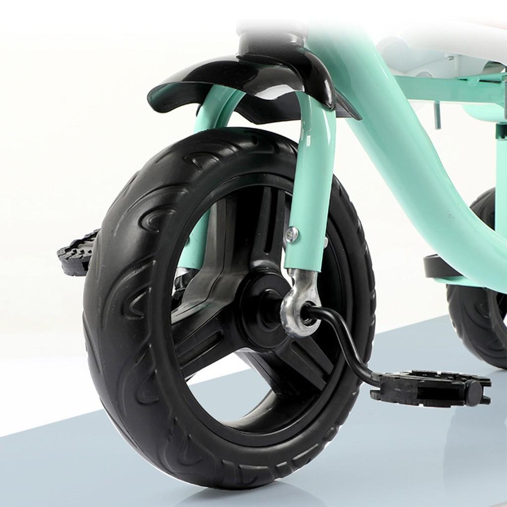 Xe đạp xích lô cho bé yên bọc da cao cấp 2 chỗ ngồi