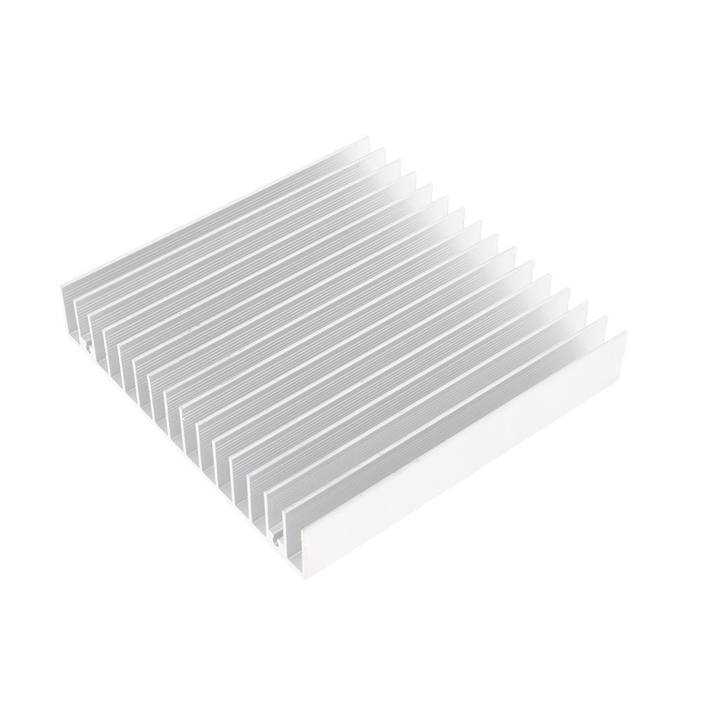 100x100x18mm Tản Nhiệt Nhôm Tản Nhiệt Làm Mát Làm Mát Cho CPU IC Công Suất ĐÈN LED