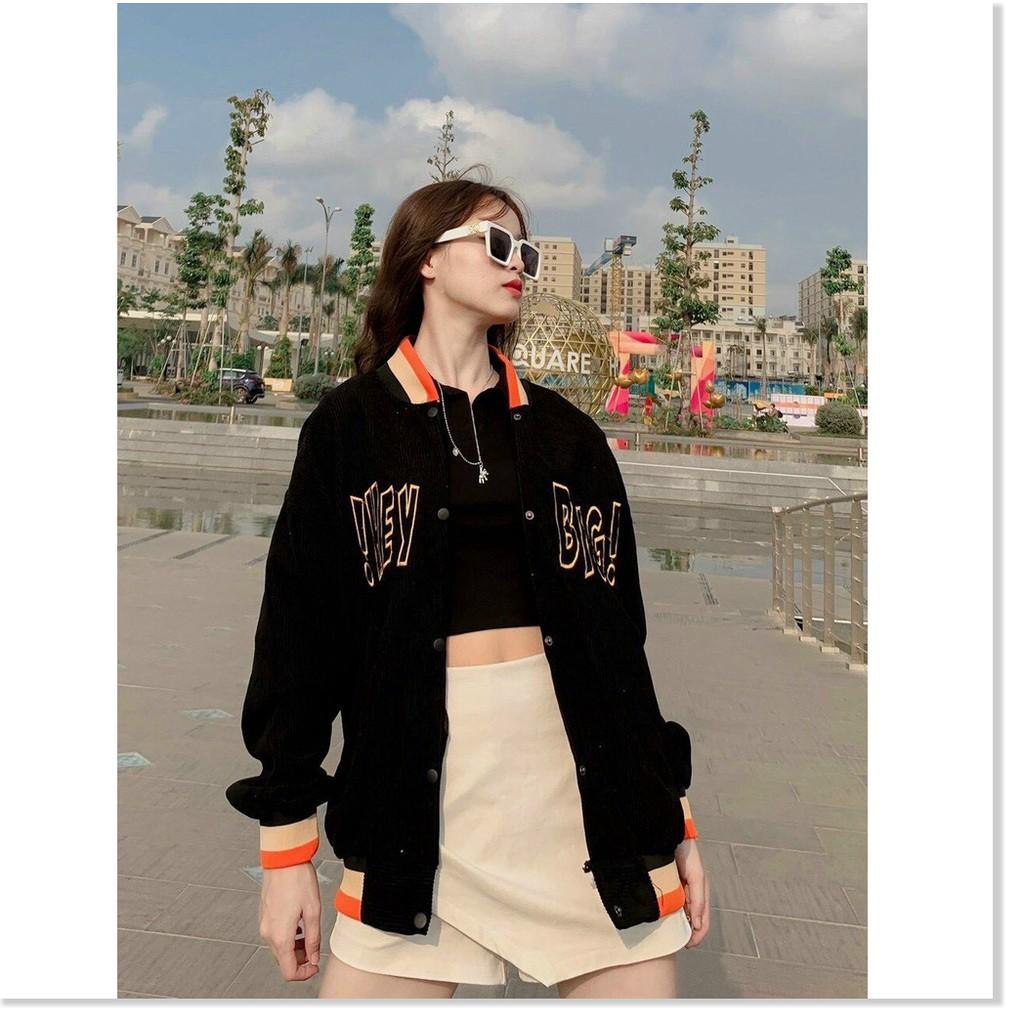 ÁO KHOÁC NỮ BOMBER UNISEX