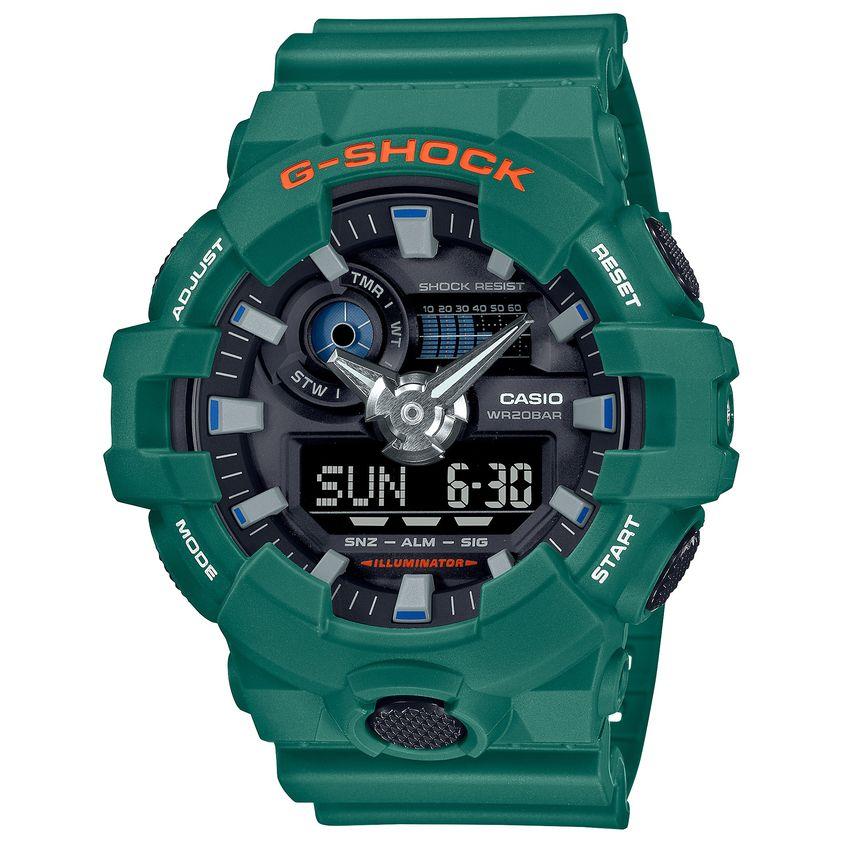 Đồng Hồ Nam Dây Nhựa Casio G-Shock GA-700SC-3ADR  | GA-700SC-3A