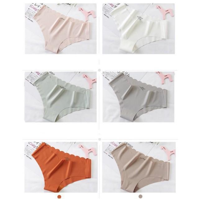 Quần lót nữ su không đường may cạp lượn sóng siêu hot 1033 - HÀNG LOẠI 1