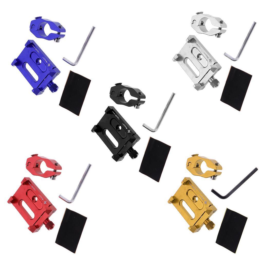 Motorcycle Bicycle Cell Phone Holder, Aluminum Adjustable Phone Mount, Bike Handlebar Cell Phone Holder For iPhone