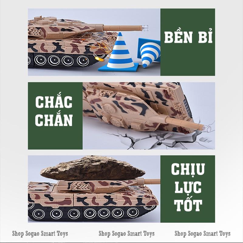 Xe Tăng Điều Khiển Bến Hình Robot Sogao Nhựa Abs Đăc Sắc Cho Bé