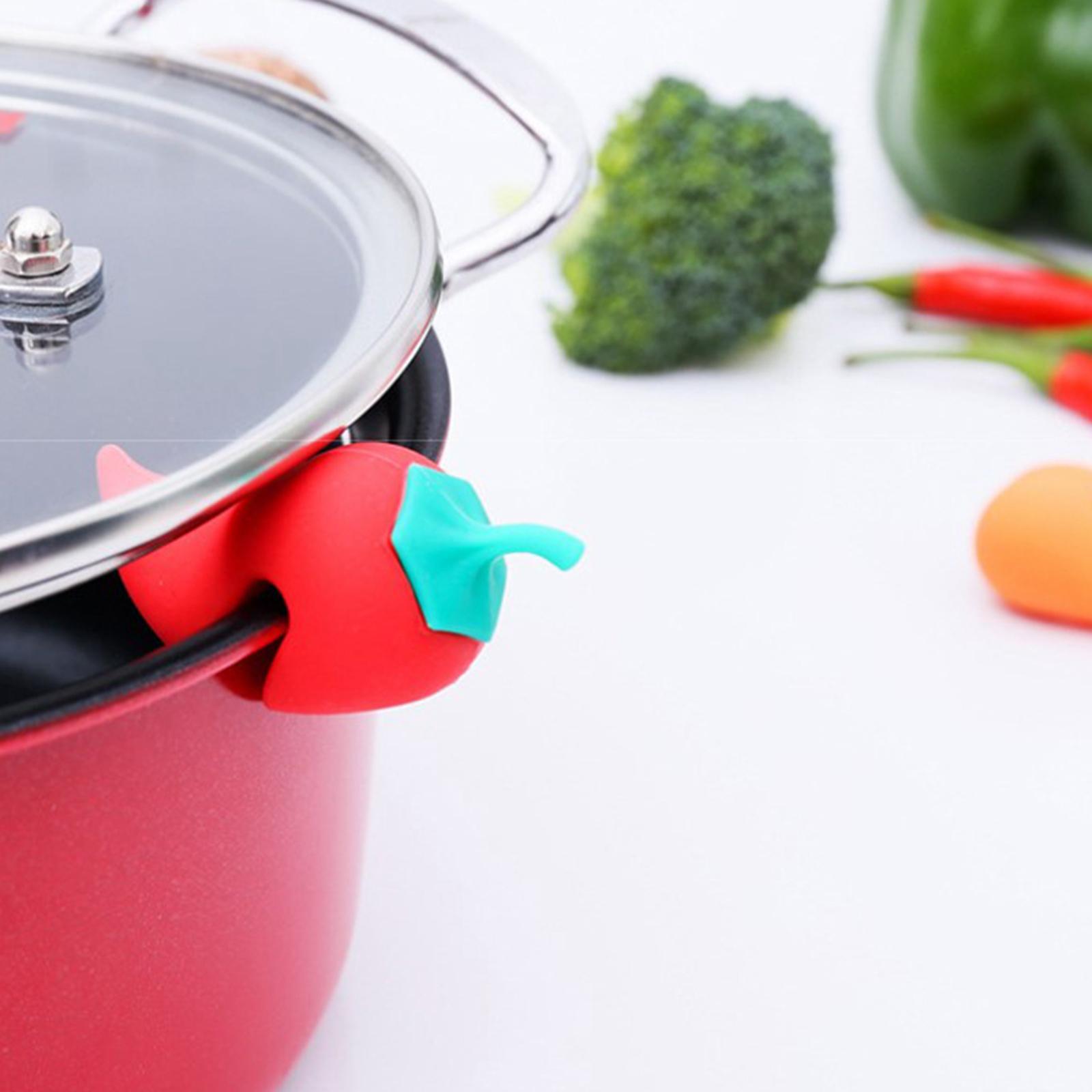 Kitchen Pot Lifter Reusable Cooking Helper Silicone for Soup Pot Cooking