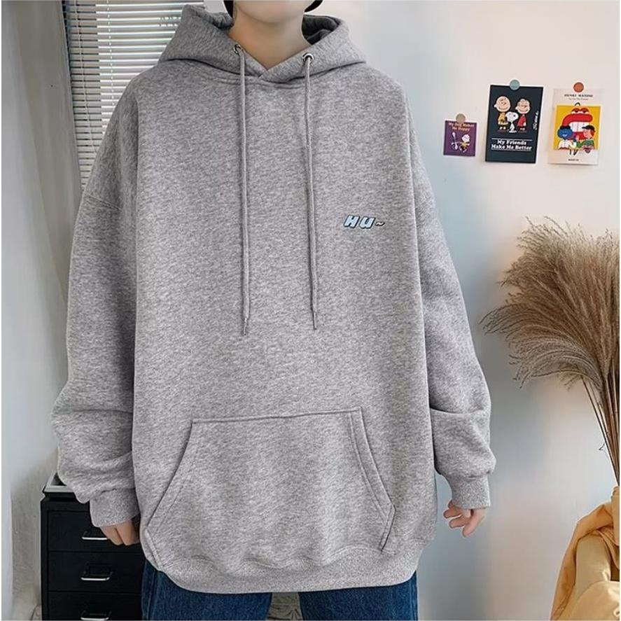 Áo Hoodie Tay Dài Dáng Rộng In Họa Tiết Hoạt Hình Phong Cách Cổ Điển