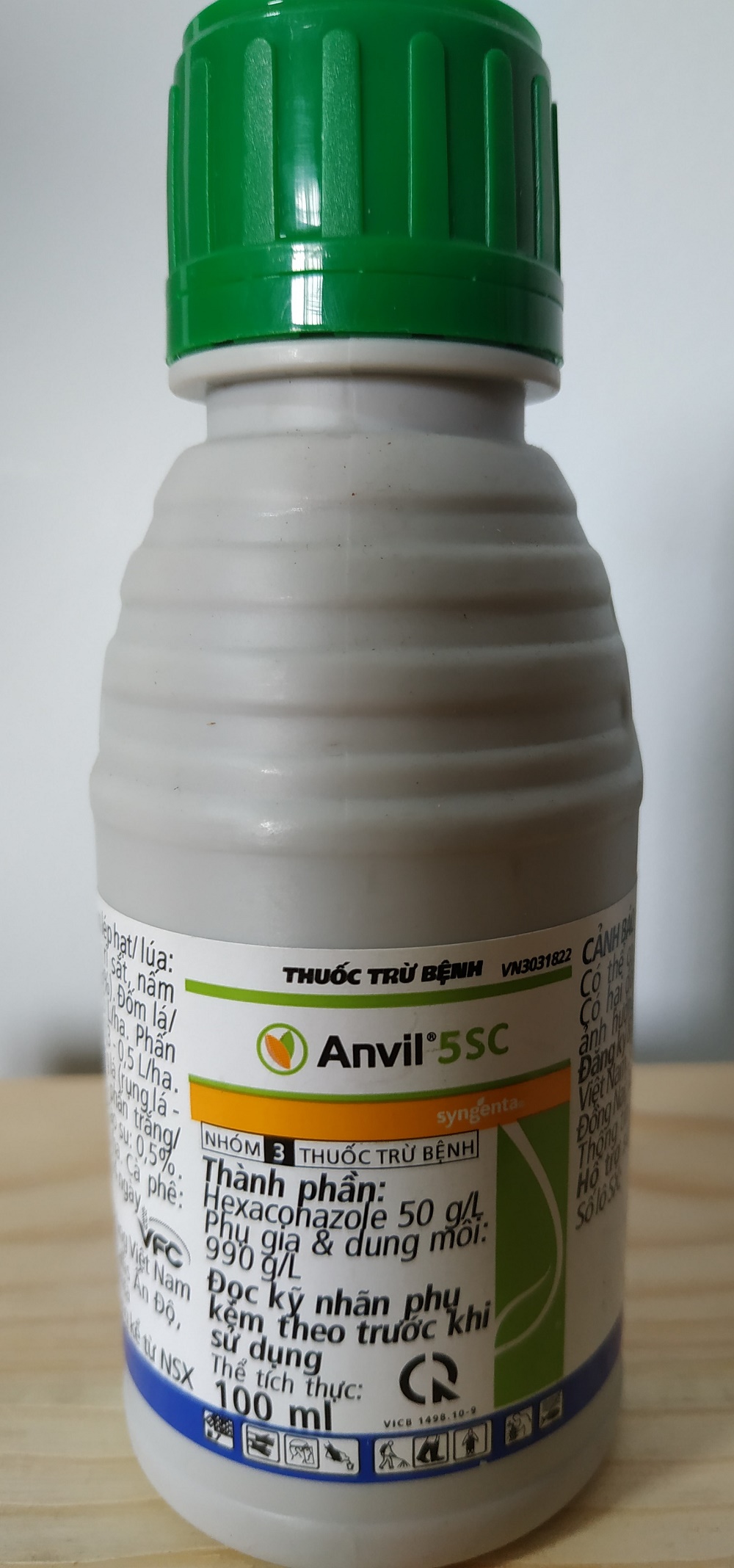 ANVIL 5SC Sản phẩm trừ bệnh cho hoa lan, cây kiểng, rau màu - chai 100 ml