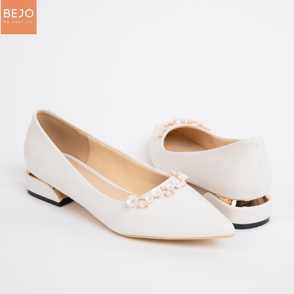 GIÀY CƯỚI - GIÀY CÔ DÂU BEJO H98.03 HOA MAI - WEDDING SHOES