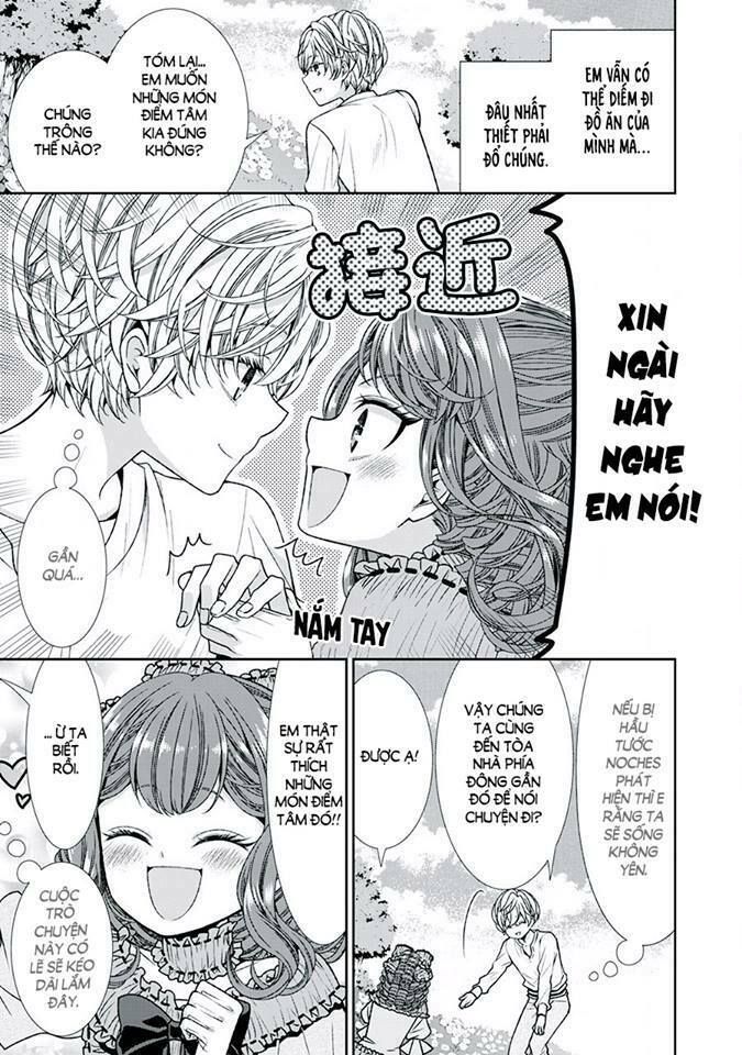 nhật ký theo dõi vị hôn thê tự nhận mình là nữ phụ phản diện 1 chapter 8.5 5