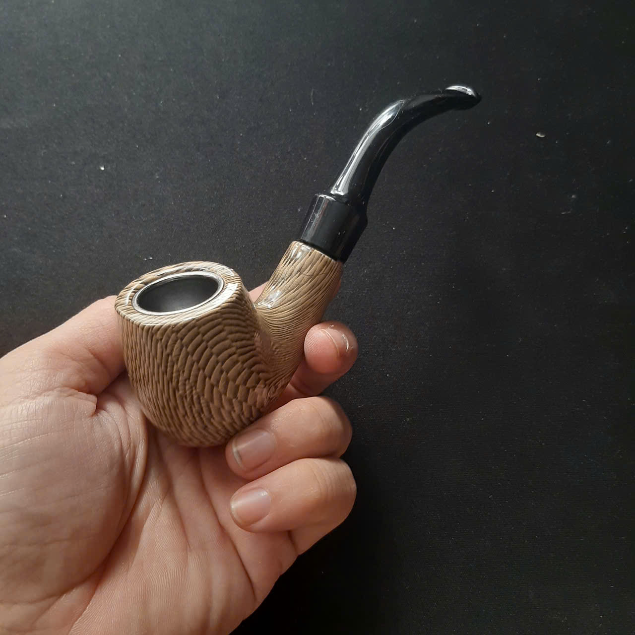 Tẩu thuốc sợi nhựa dẻo ( giao màu ngãu nhiên)