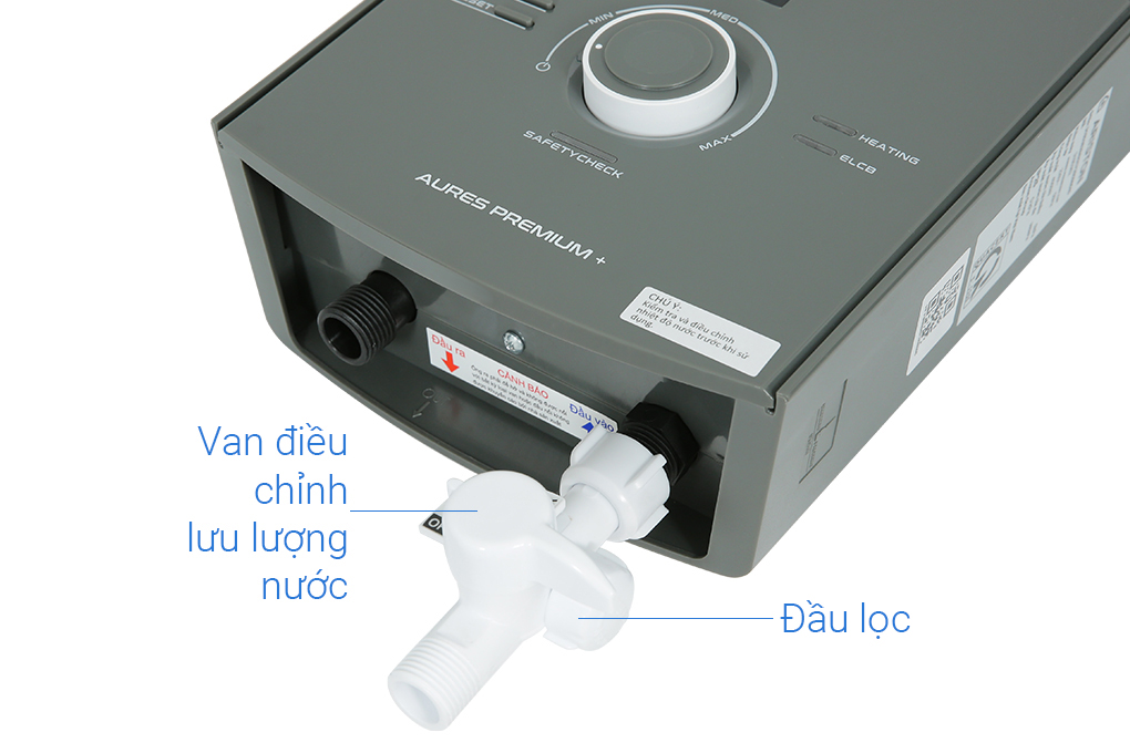 Máy nước nóng trực tiếp Ariston 4500W AURES PREMIUM+ 4.5P - HÀNG CHÍNH HÃNG