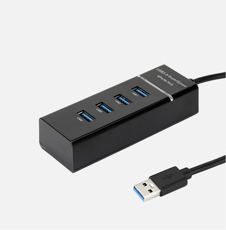 Bộ Chuyển Đổi 3.0 Truyền Dữ Liệu Tốc Độ Cao Chia 4 Cổng USB Cho Máy Tính