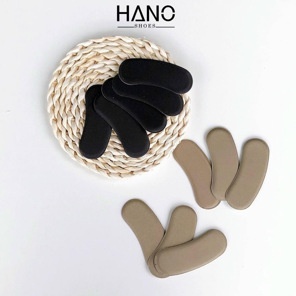 HANO - Lót gót giày nữ nỉ Êm chân, mềm tiện lợi dễ sử dụng