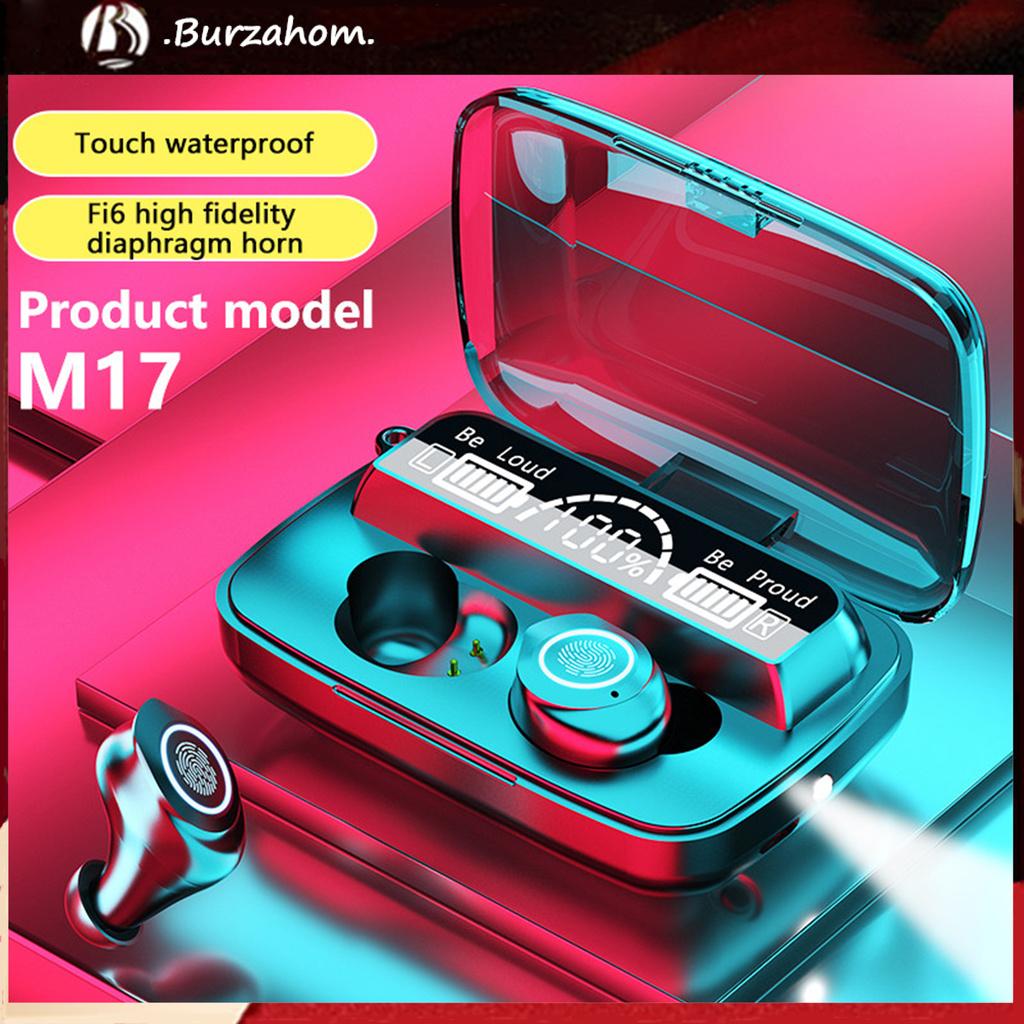 Cặp Tai Nghe Bluetooth 5.0 Không Dây Chống Nước Có Chức Năng Điều Khiển Cảm Ứng Tiện Dụng