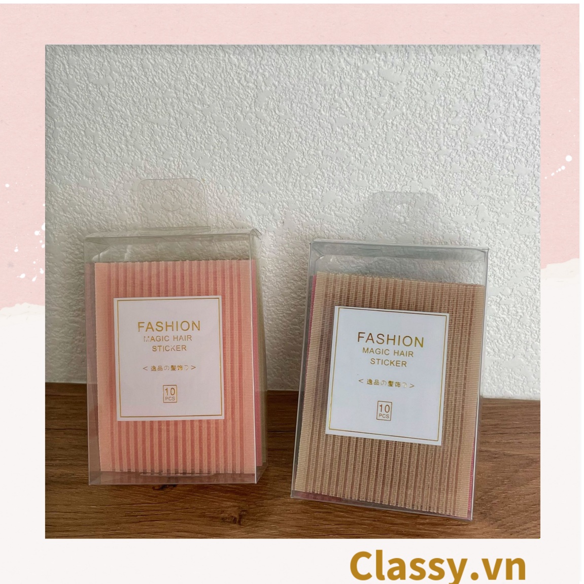 Miếng dán giữ tóc nhiều màu, giúp giữ tóc con, tiện lợi khi rửa mặt, trang điểm dành cho nam và nữ PK1155