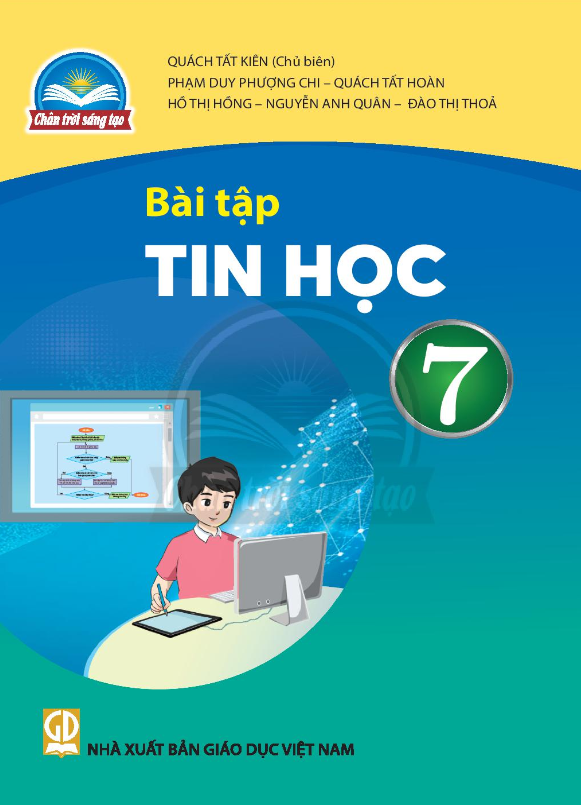 Sách Bài Tập Tin Học 7- Chân Trời Sáng Tạo (Kèm Nilon bọc Sách)