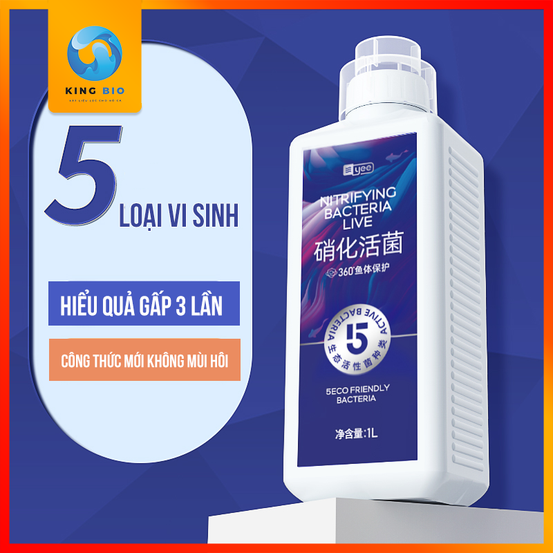 Vi sinh EM cao cấp thế hệ mới Yee Nitrifying Bacteria - làm trong nước và bảo vệ cá