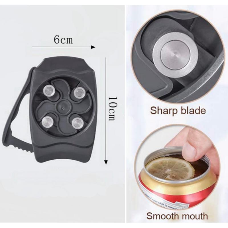 Manual Topless Can Opener Drinking Beer Tin Top Cutter Bar Kitchen Tools