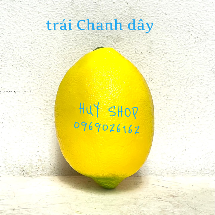 1 Trái CHANH DÂY nhân tạo trang trí - Trái cây giả