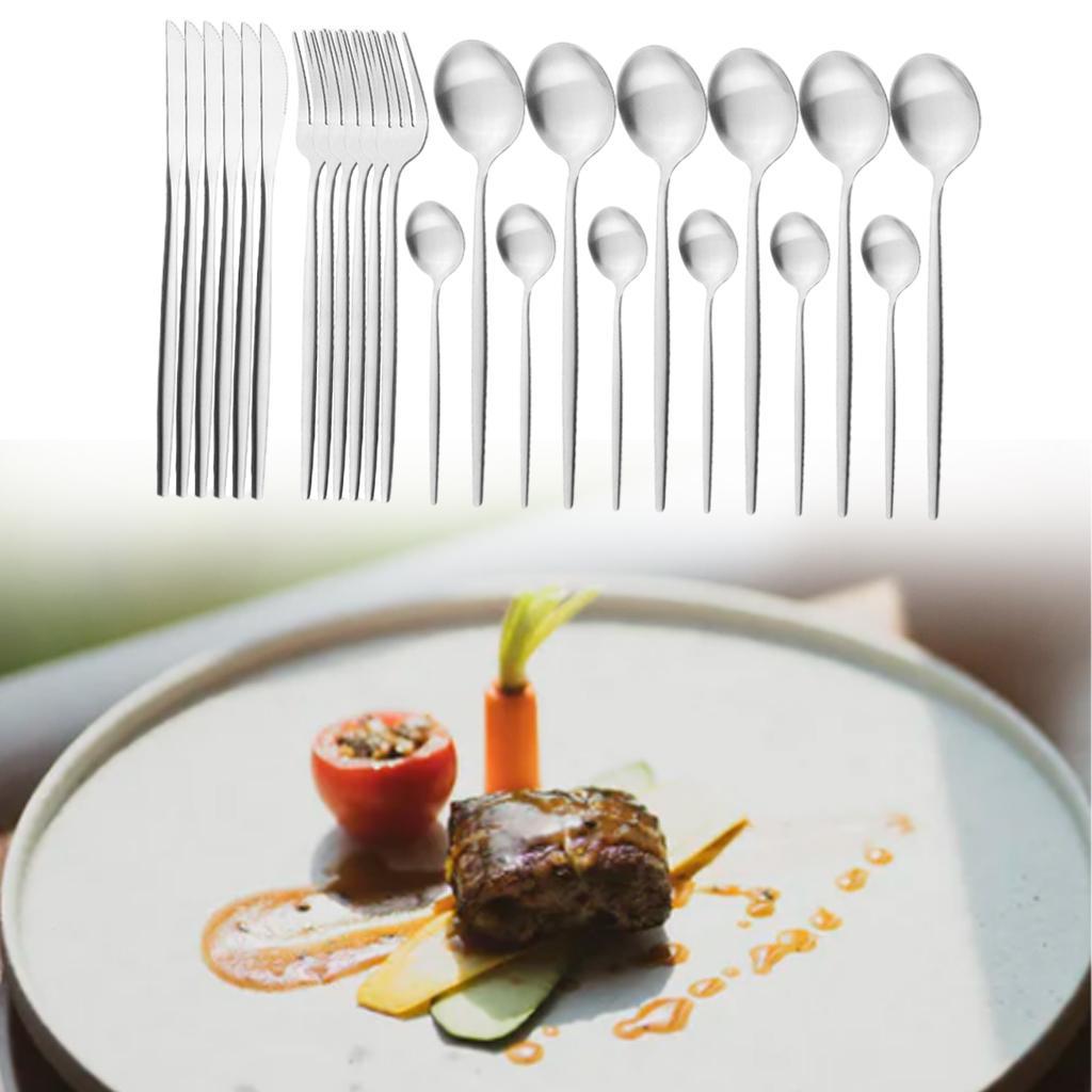 Cutlery Set Stainless Flatware Eating Tableware Cutlery