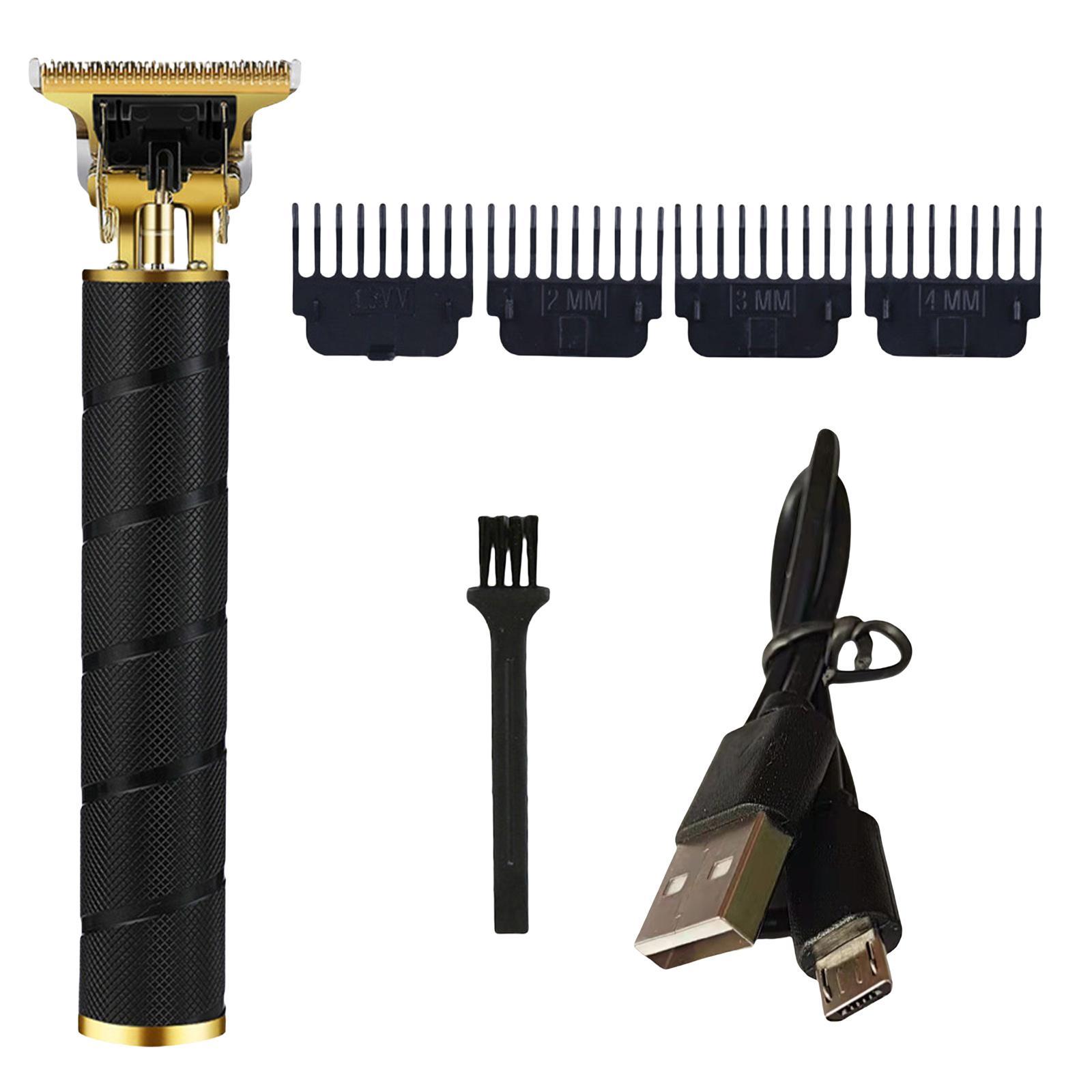 Hair Clippers for Men T-Blade Electric Beard Trimmer Liners Edgers Outliner Barbers