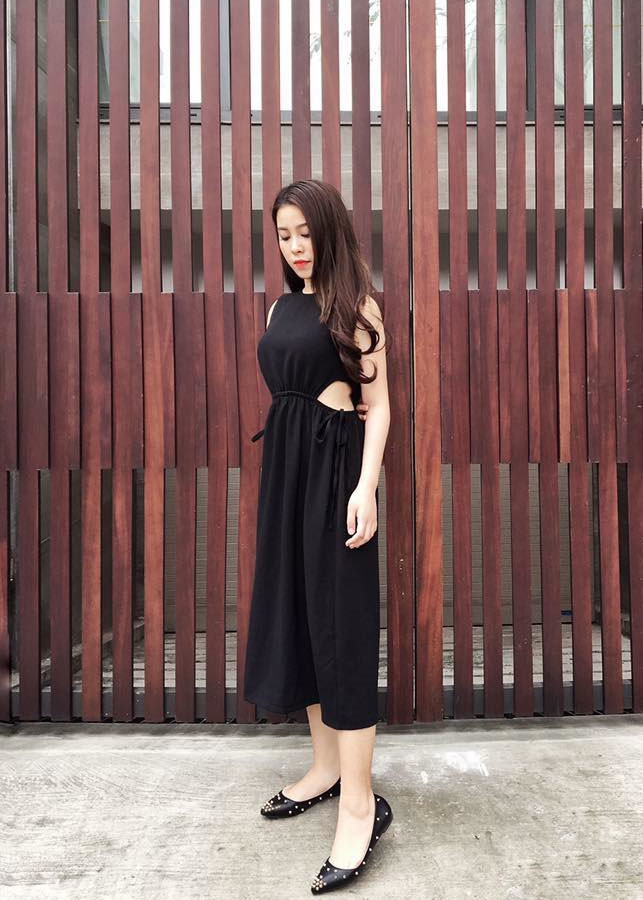 Đầm không tay màu đen - W23K45K1FJBL
