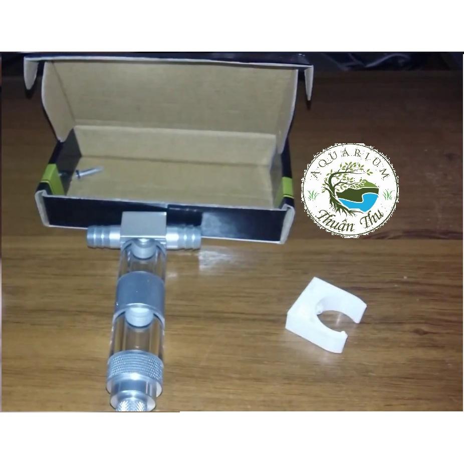Trộn CO2 Chữ T Mufan kết nối lọc thùng FI12 FI16 chuyên tán mịn CO2 tốt cho cây thủy sinh