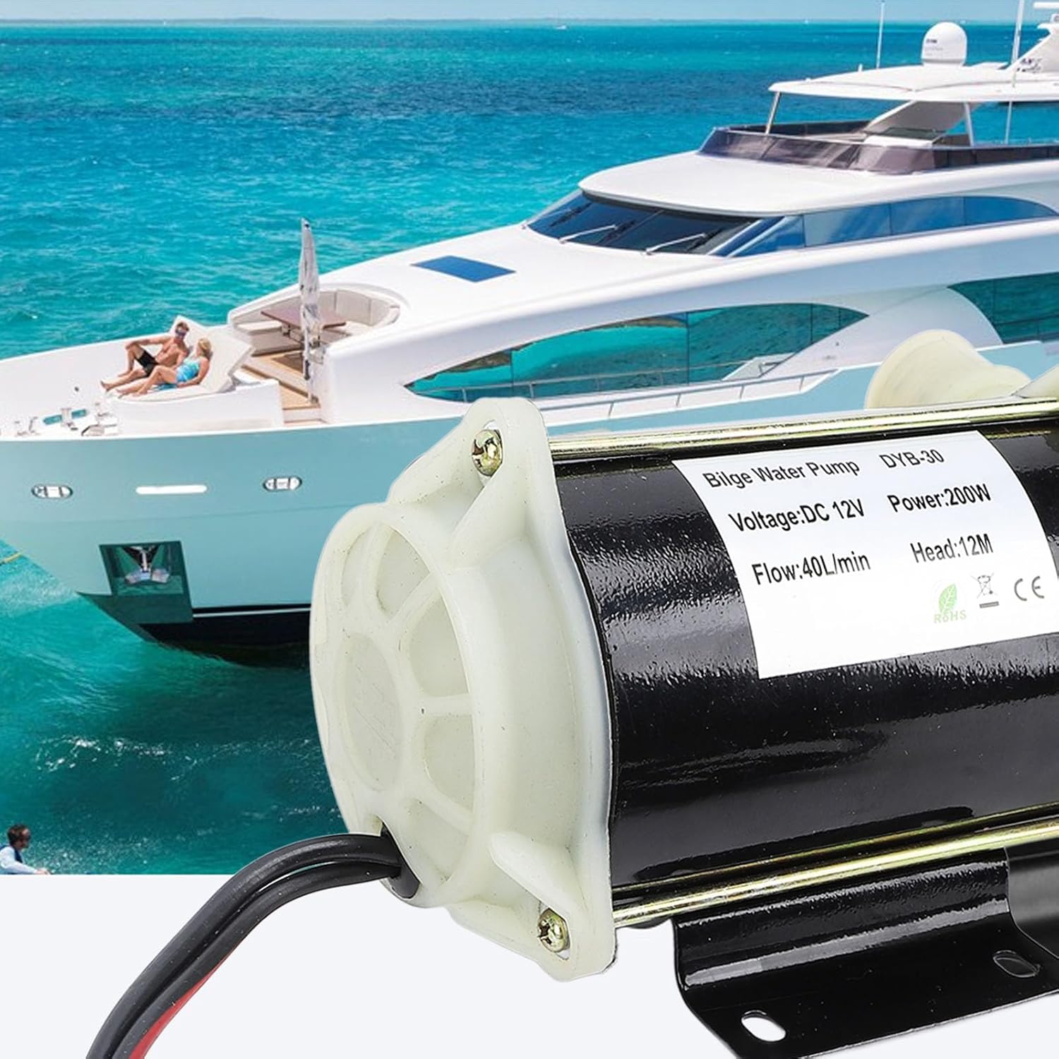 Máy Bơm Nước Đa Năng DYB-30 – Hút Nước Nhanh, Lưu Lượng Lớn